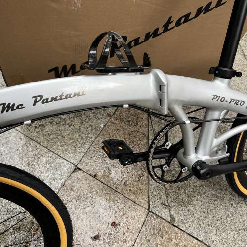 2026 MC Pantani 潘塔尼 P10 pro 10速 油剎 20吋 451 鋁合金折叠車 送水架前後蛙燈叮...