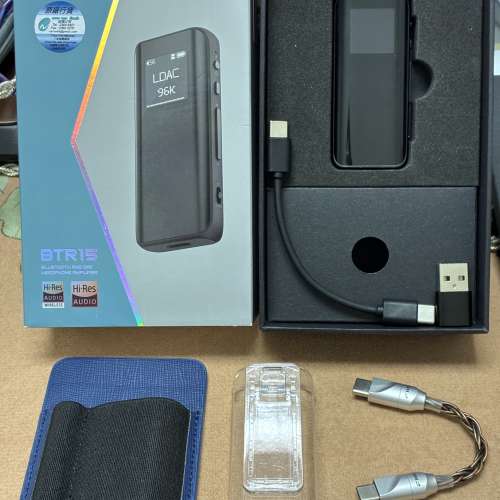 FiiO BTR15 便攜Hi-Fi藍牙音樂接收器解碼耳擴