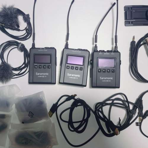 [二手精選 - 99%新] Saramonic UWMIC9S Kit 2 RX9+TX9+TX9 一對二無線單反領夾咪