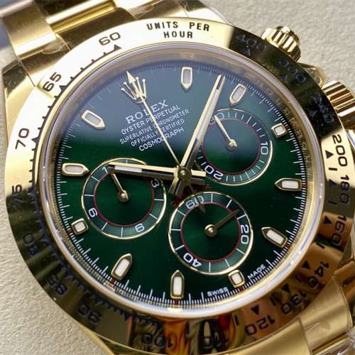 勞力士 Rolex 宇宙計型迪通拿 m116508-0013 40mm 綠金迪 cal.4130計時 VS