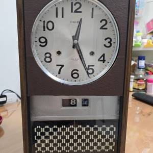 * 日本 * Seiko * 精工 * 日曆 * 掛鐘 *