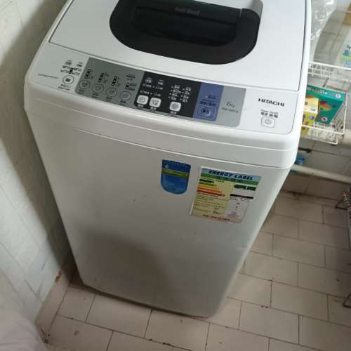 Hitachi 日立  日式全自動洗衣機 (6kg, 850轉/分鐘) NW-60CS