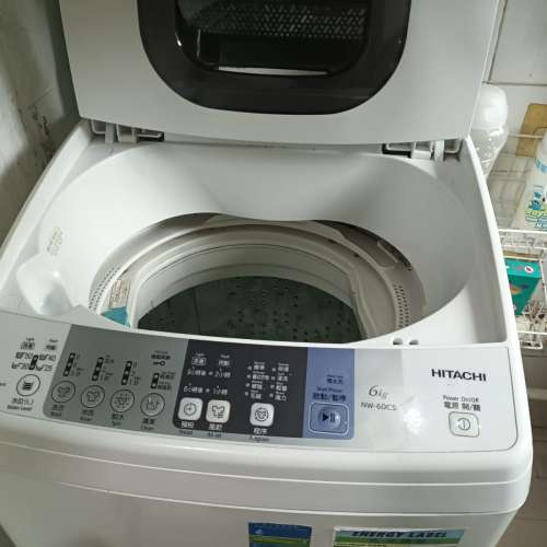 Hitachi 日立  日式全自動洗衣機 (6kg, 850轉/分鐘) NW-60CS