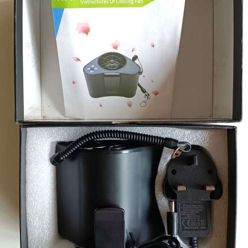 賽瑪溫控SMWK OB18-05掛腰式大風力充電風扇