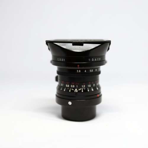 Leica Elmarit 28mm F/2.8 v1 Red Canada (re-Painted Black Paint)