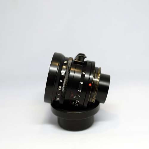 Leica Elmarit 28mm F/2.8 v1 Red Canada (re-Painted Black Paint)