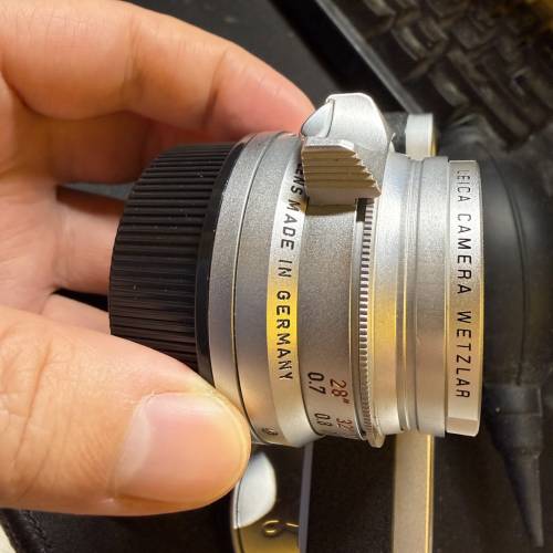 收藏級 近新品 徠卡 小八枚 眼鏡版 Leica Summaron 35 2.8 鏡頭
