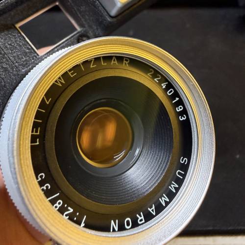 收藏級 近新品 徠卡 小八枚 眼鏡版 Leica Summaron 35 2.8 鏡頭