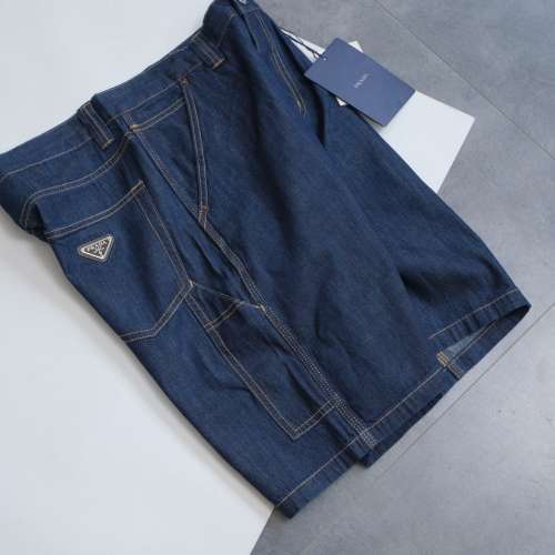 全新Prada牛仔短褲