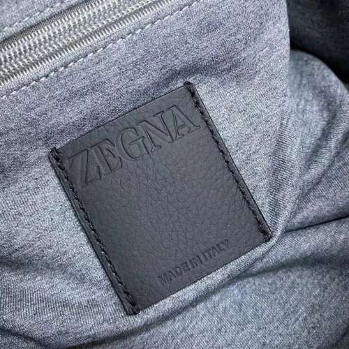 全新Zegna Raglen鹿皮旅行袋
