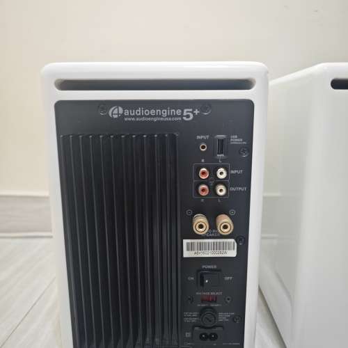 Audioengine A5+ 主動式喇叭白色 (無藍芽款)