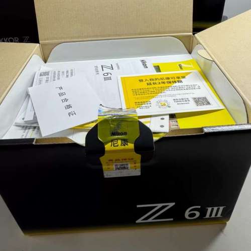 預出 全新Nikon Z6III Z63有保 只開過箱檢查