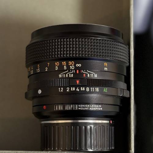 KONICA HEXANON AR 57mm F1.2 AE 後期版