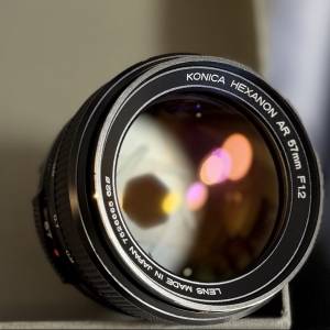 KONICA HEXANON AR 57mm F1.2 AE 後期版
