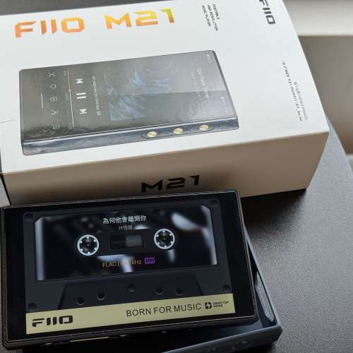 Fiio M21 高解析音樂播放器 Hi-res audio DAP music player deep blue colour