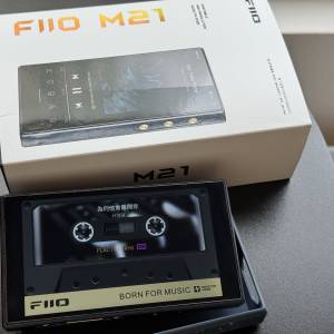 Fiio M21 高解析音樂播放器 Hi-res audio DAP music player deep blue colour