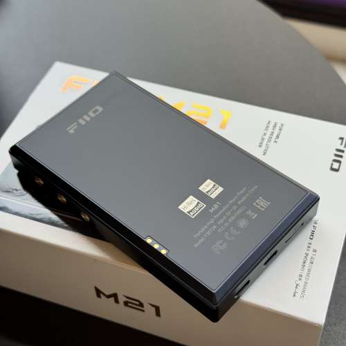 Fiio M21 高解析音樂播放器 Hi-res audio DAP music player deep blue colour