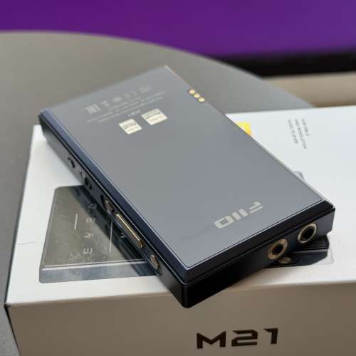 Fiio M21 高解析音樂播放器 Hi-res audio DAP music player deep blue colour