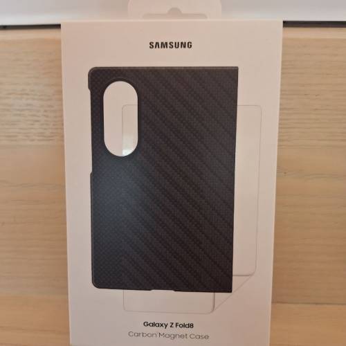 SAMSUNG Fold 8 黑色碳纖磁吸保護殼