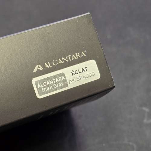 絕版,黑灰色 Alcantara AK SP4000真皮套