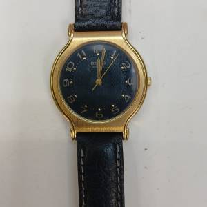 罕有全新Seiko Vintage 2K01-0140 中庄石英皮帶錶
