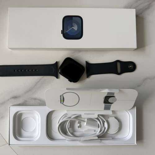 Apple Watch Series 9 GPS, 45mm, Midnight Aluminium Case