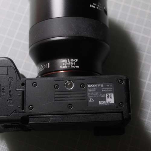 銀色Sony A7CII 淨機
