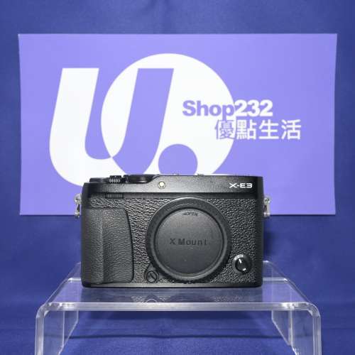 『Trade In優惠』新淨 Fujifilm X-E3 輕巧機身 24MP 4K影片拍攝 類旁軸設計 易上手 ...