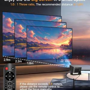 Magcubic HY350 MAX (New upgrade), 8K (Advanced 6D keystone correction) Native