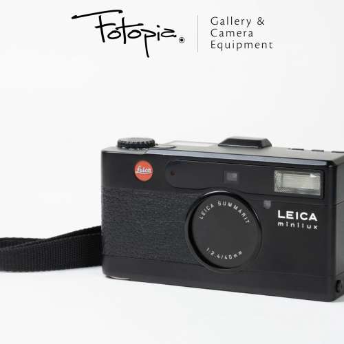 || Leica Minilux - Black; 35mm point & shoot camera ||