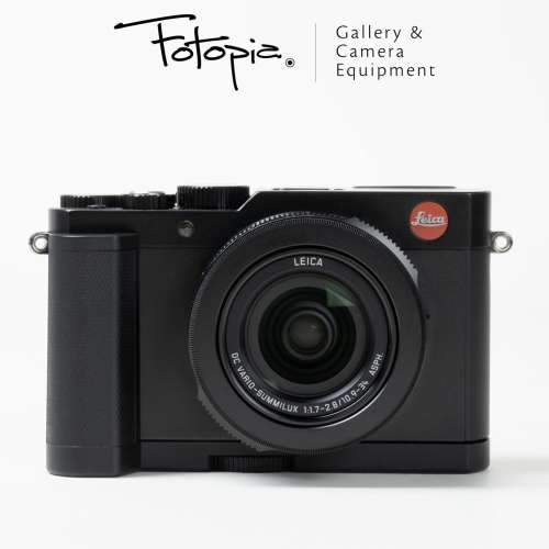 || Leica D-Lux (Typ 109) - Black / 18473 with extra handgrip ||