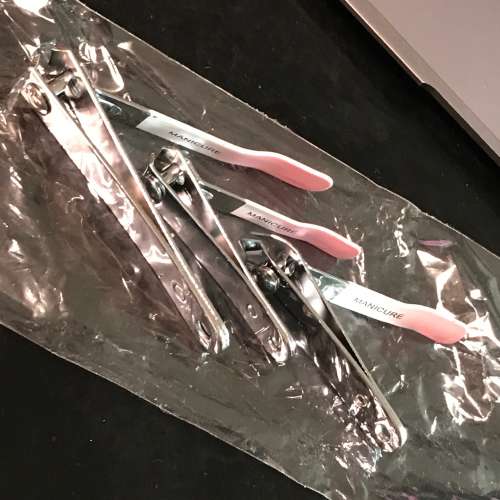 💅 Nail Clipper 3pc Set with minor scratches on paint NEW 全新 指甲鉗 三件套 💅