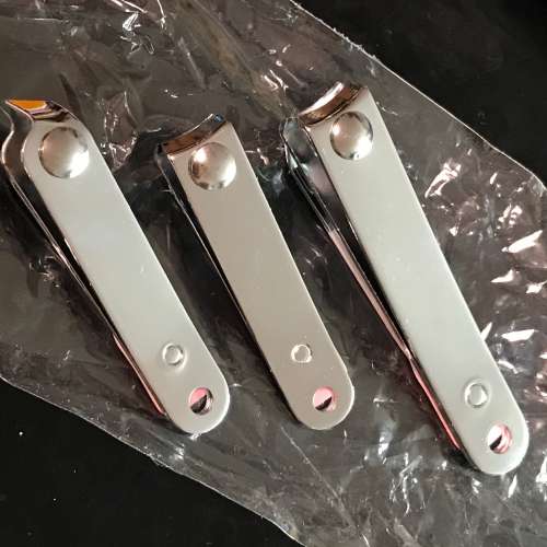 💅 Nail Clipper 3pc Set with minor scratches on paint NEW 全新 指甲鉗 三件套 💅