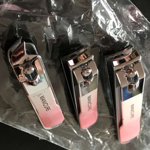 💅 Nail Clipper 3pc Set with minor scratches on paint NEW 全新 指甲鉗 三件套 💅