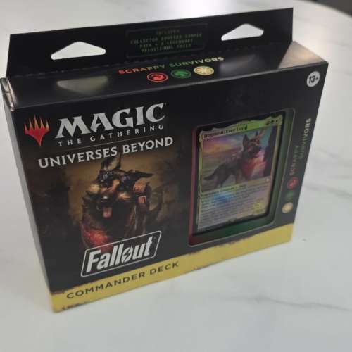 Magic The Gathering Fallout Commander deck precon Scrappy Survivors