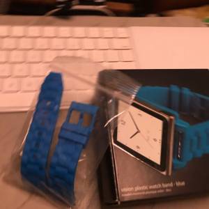 ⌚️ HEX VISION Watch Band 20mm BLUE NEW 全新 錶带 藍色 手錶 20mm ⌚️