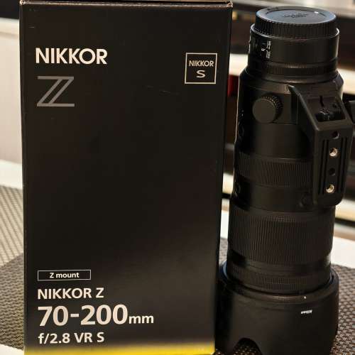 Nikon Nikkor Z 70-200mm F/2.8 VR S, 買咗返嚟用過一次,not canon,sony,fujifilm