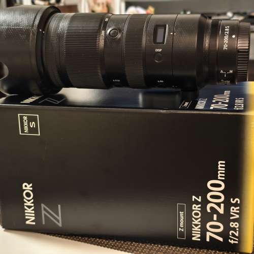 Nikon Nikkor Z 70-200mm F/2.8 VR S, 買咗返嚟用過一次,not canon,sony,fujifilm