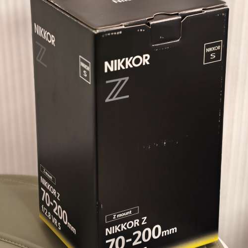 Nikon Nikkor Z 70-200mm F/2.8 VR S, 買咗返嚟用過一次,not canon,sony,fujifilm