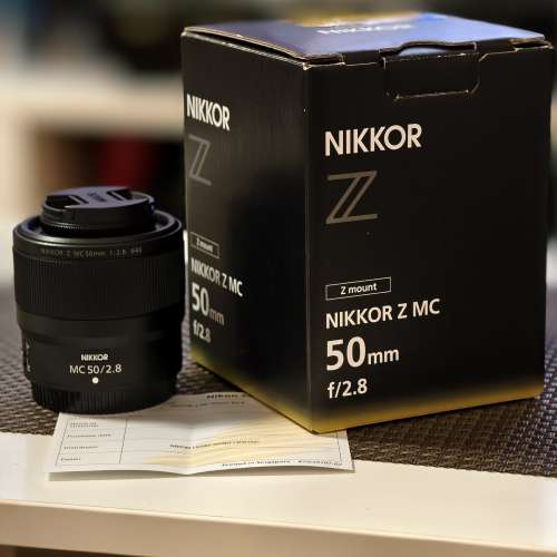 Nikon Nikkor Z MC 50mm Macro F/2.8, 買咗返嚟冇用過,not canon,sony,fujifilm