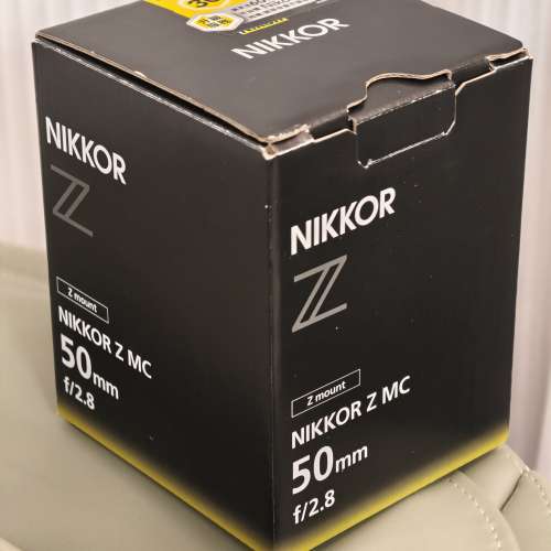 Nikon Nikkor Z MC 50mm Macro F/2.8, 買咗返嚟冇用過,not canon,sony,fujifilm