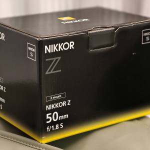 Nikon Nikkor Z 50mm F/1.8 S, 買咗返嚟冇用過,not canon,sony,fujifilm