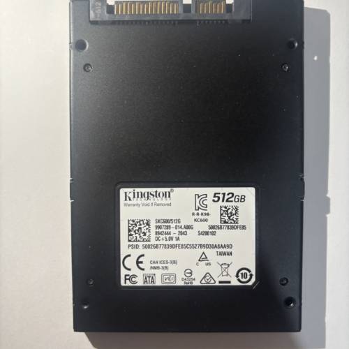 Kingston KC600 512GB 2.5&rdquo; SATA SSD