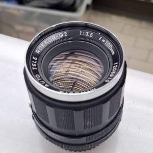 MINOLTA ROKKOR-QE 100MM F3.5