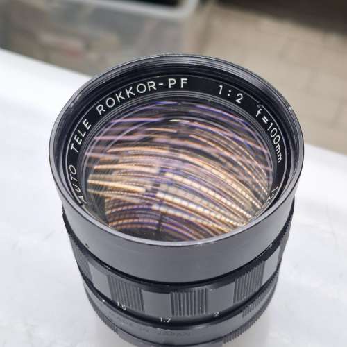 MINOLTA ROKKOR-PF 100MM F2