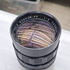 MINOLTA ROKKOR-PF 100MM F2