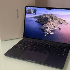 Apple MacBook Air M2 13吋 8GB 256GB 午夜暗色