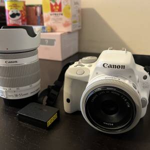 Canon EOS 100D 白色 2鏡2電