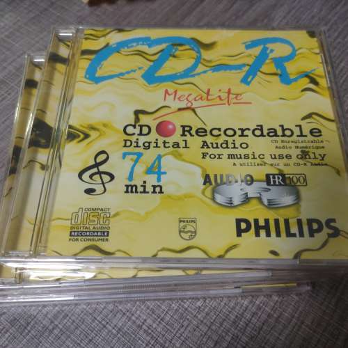 Philips megalife 燒錄音樂專用CD-R 光碟