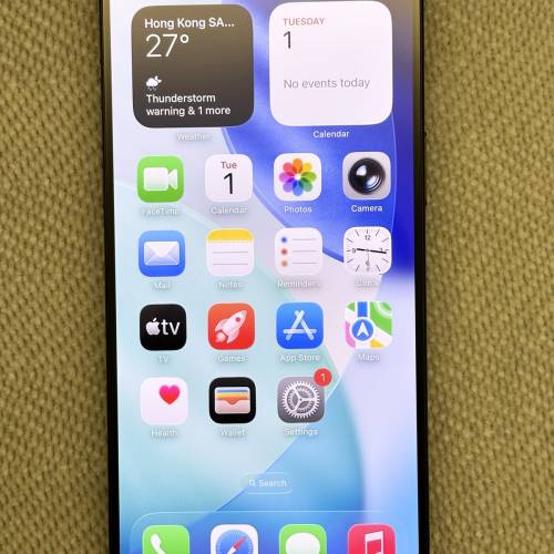 iPhone 15 Pro Max, 256G. 香港行貨, 電池89%